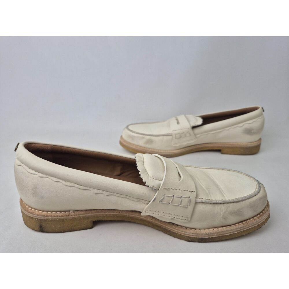 Golden Goose Women's Buttercream Jerry Leather Loafers Size 42 - Picture 3 of 7